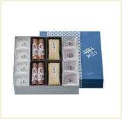 軽羹饅頭8個・春駒8本・大黒餅8個・一黙8個入