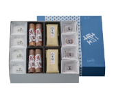 軽羹饅頭8個・春駒8本・大黒餅8個・一黙8個入